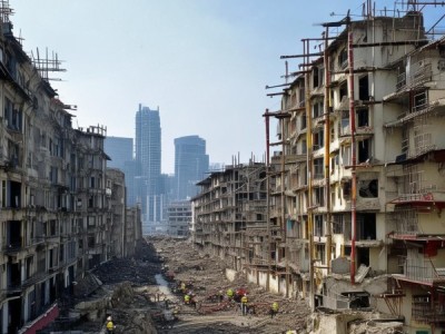 洞井商贸城危房改造项目，旧貌换新颜，筑牢城市安全屏障，重塑商贸新活力