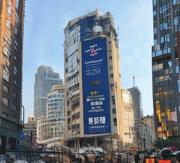 商贸城老大棚改造项目中标单位公示，XX建设集团成功中标，城市更新再启新程