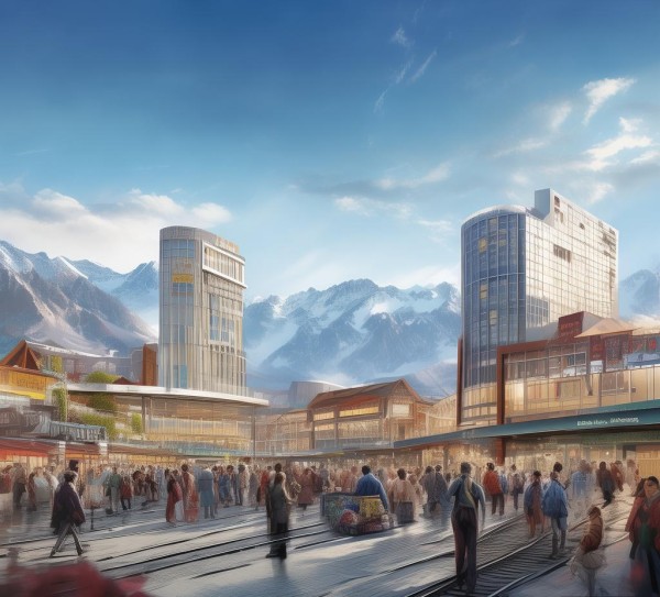 日喀则火车站商贸中心EPC建设项目，构建区域商贸新枢纽，助力地方经济高质量发展