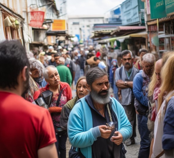 九派新闻连线国际商贸城，疫情冲击下商户生存压力凸显，城方多措并举助企纾困