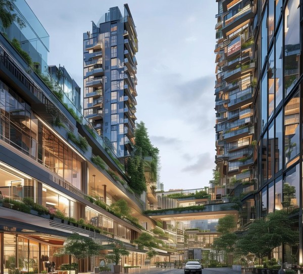 商贸住宅综合一体化项目，城市功能融合与生活品质提升的创新实践