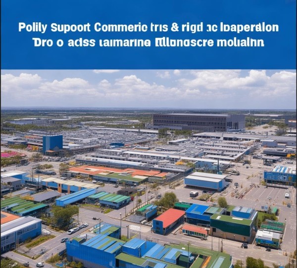 物流商贸城最新动态，政策扶持与项目落地双引擎，产业集聚效应持续释放